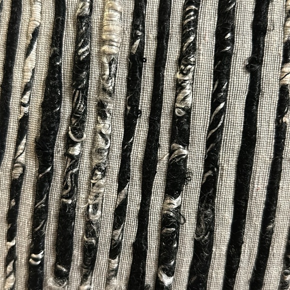 Loloi black multi decorative accent pillow. 22”x22” - Picture 7 of 8